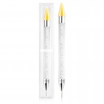 instrument cu rasina pentru strasuri cu 2 capete de unghii IS060